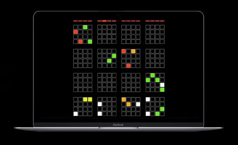 Illustration for article titled Make Music By Solving or Scrambling This Sequencer's Rubik Cubes